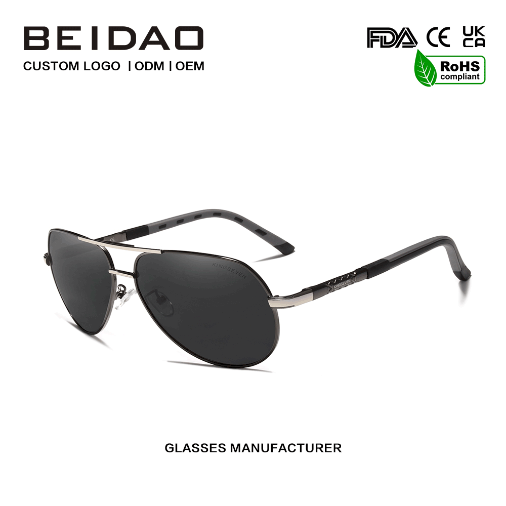 2026 Cross-border Polarized UV400  Fashion Alloy Frame Sunglasses