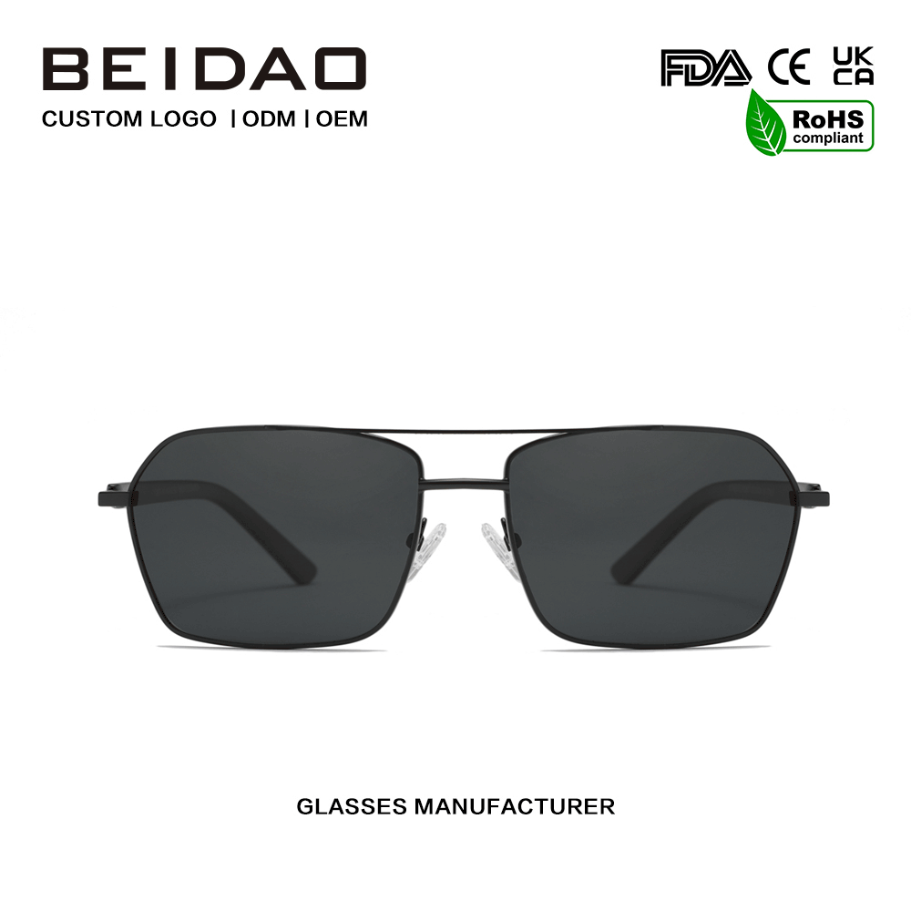Aluminum Alloy UV400 Lens Sunglasses For Men Driving