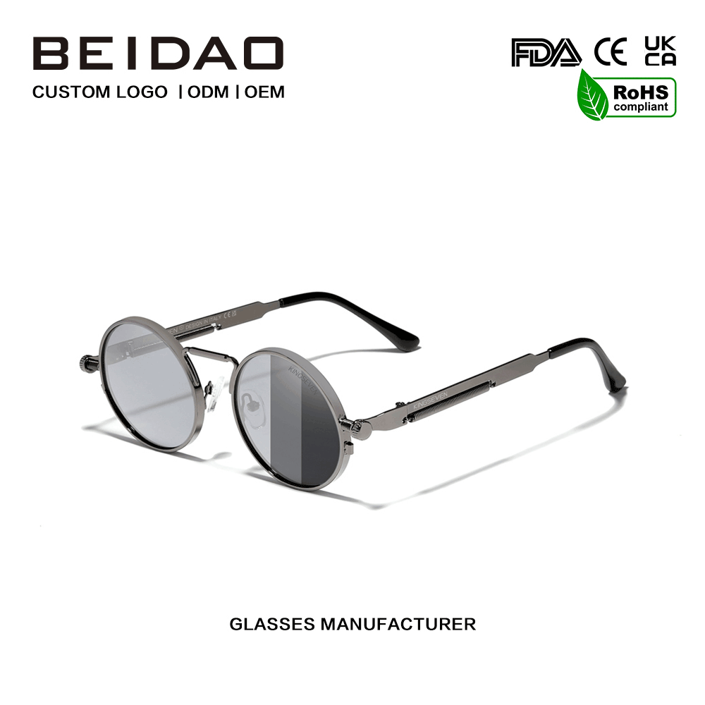 Designer Color change Polarized Vintage Sport Sunglasses