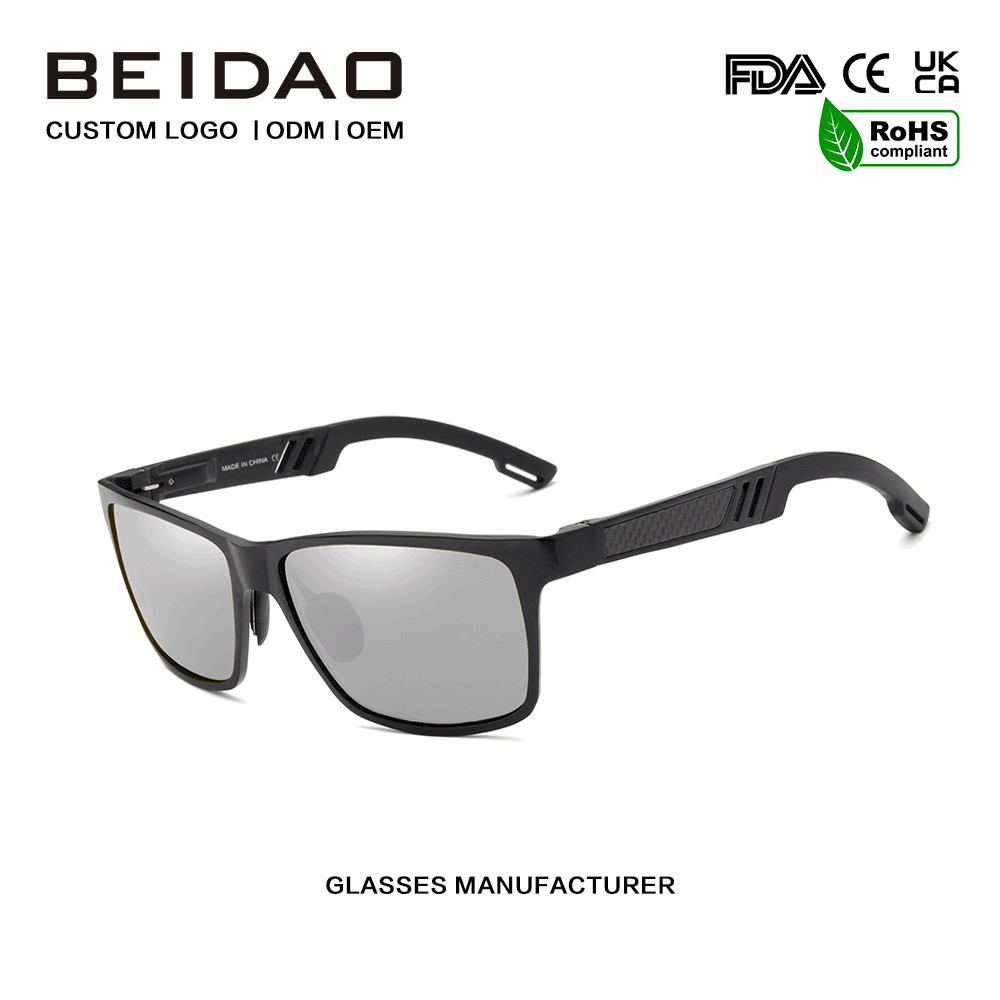 Designer Polarized Rectangular Outdoor Sunglasses For Women Men