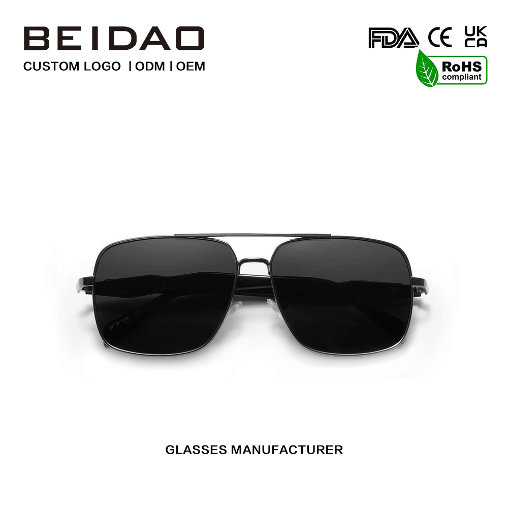 High Quality Alloy Frame UV400 Sunglasses for Fishing Driving