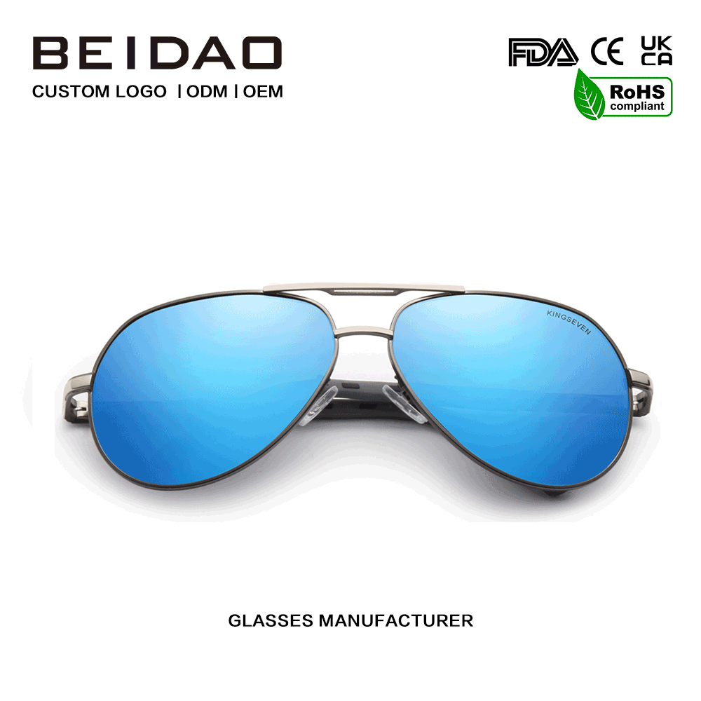 Men's Polarized UV400  Fashion Alloy Frame Sunglasses