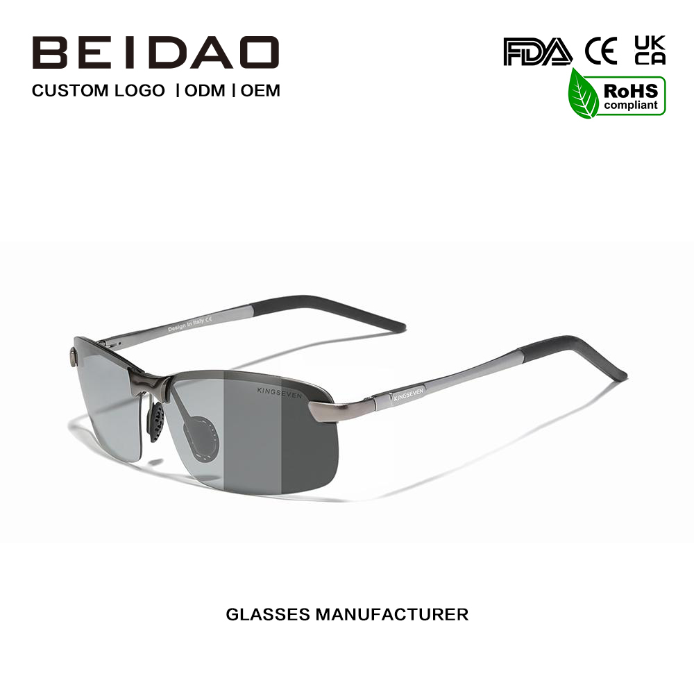 Modern Fashion Alloy Polarized Driving Sunglasses for Women Men