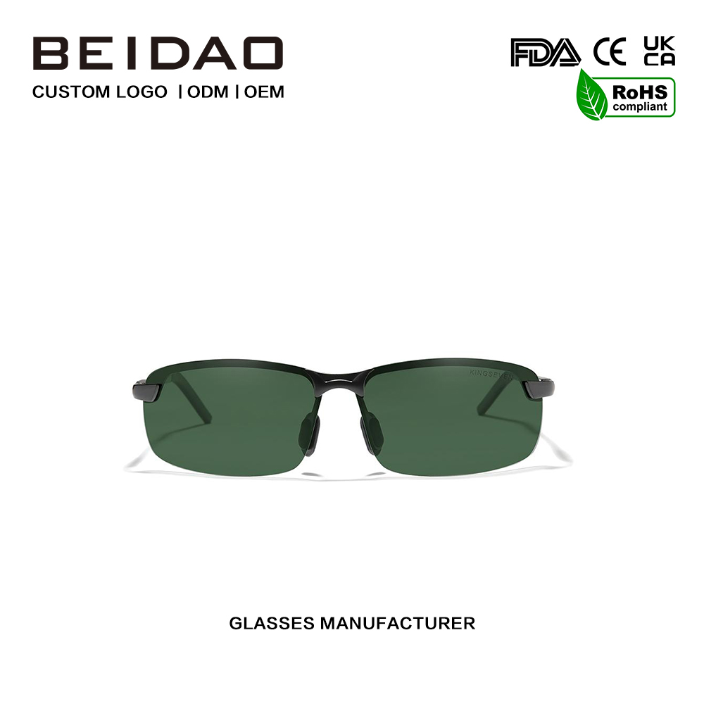 New High Quality TR90 Alloy Polarized Sunglasses for Women Men