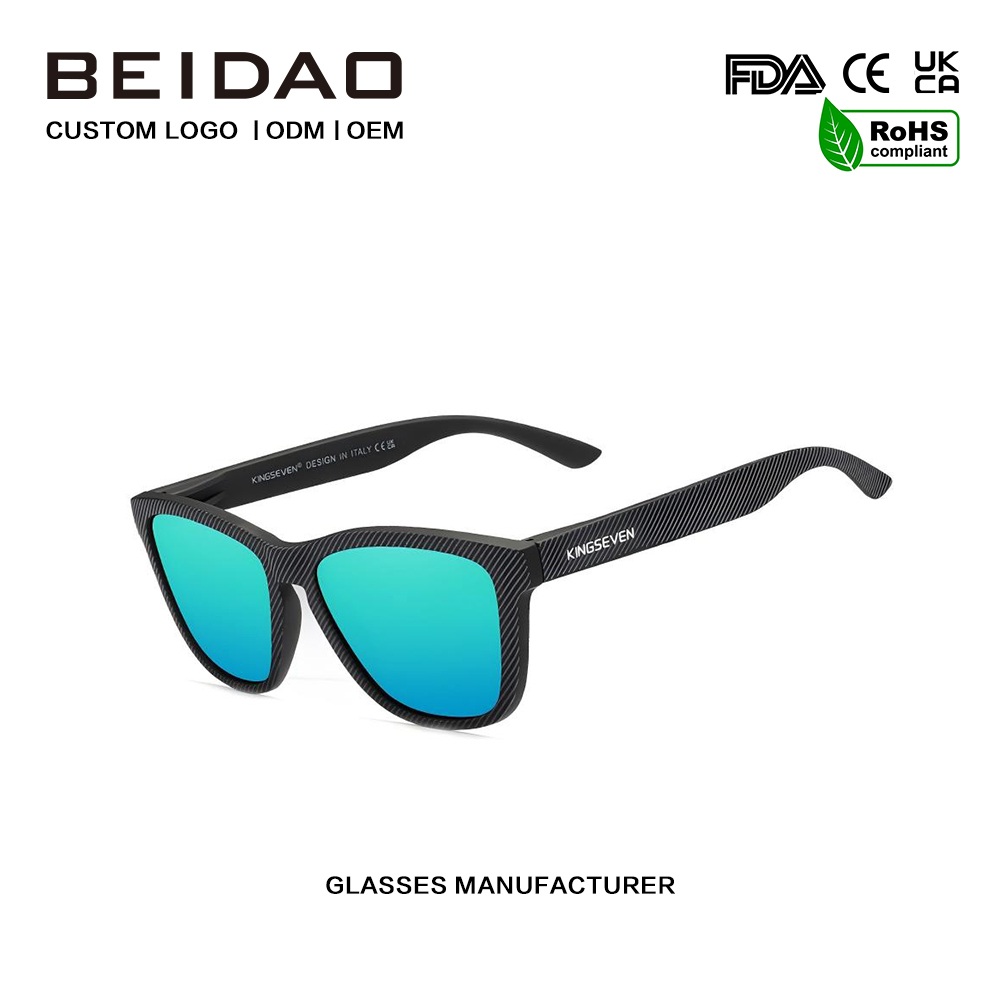 Rectangular TR90 Polarized Sunglasses