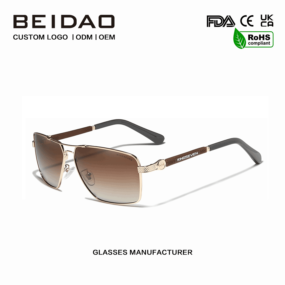 Vintage High Quality Polarized UV400 Lens Sunglasses for Women Men